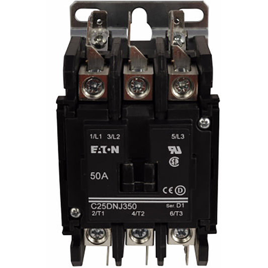 Cutler Hammer C25DRD325A Contactor | 3P 3PH 600V 25A 110V Coil C25 Series