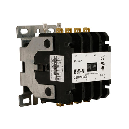 C25END425A Cutler Hammer C25 Series Contactor 600V 25A 120V Coil - Essential Electric Supply