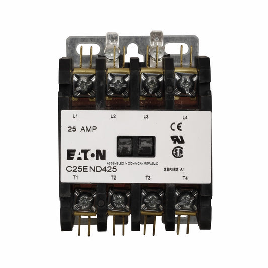 C25END425B Cutler Hammer C25 Series Contactor 600V 25A 240V Coil - Essential Electric Supply