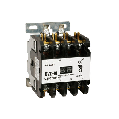 C25ENF440T Cutler Hammer C25 Series Contactor 600V 40A 24V Coil - Essential Electric Supply