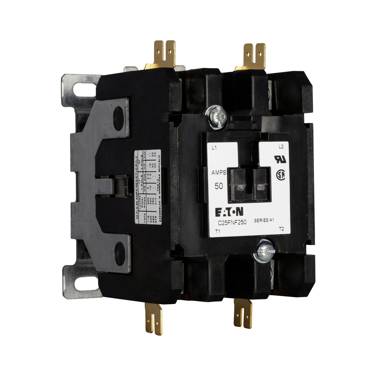C25FNF350T Cutler Hammer C25 Series Contactor 600V 50A 24V Coil - Essential Electric Supply