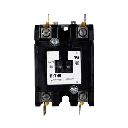 Cutler Hammer C25FNF275A Contactor | 2P 1P 600V 75A 110V Coil C25 Series