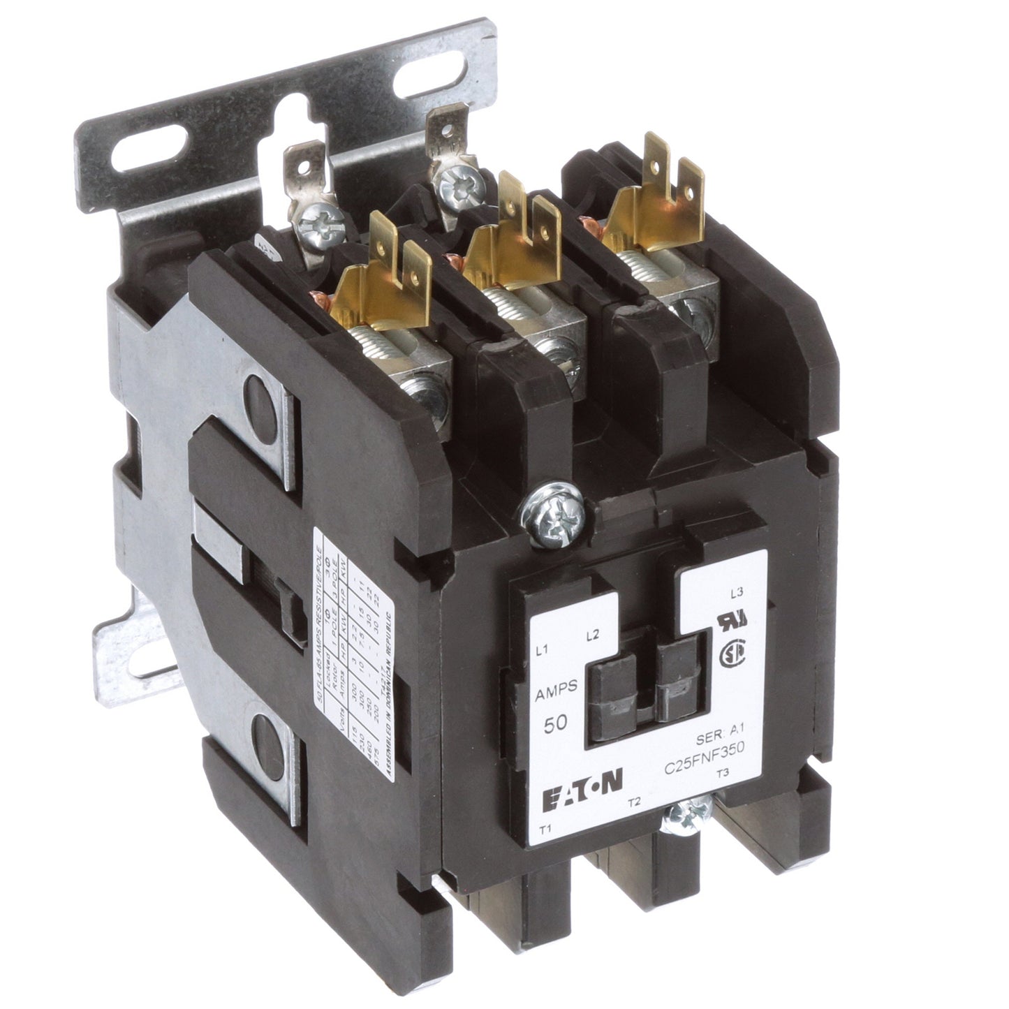 Cutler Hammer C25FNF350A Contactor | 3P 3PH 600V 50A 110V Coil