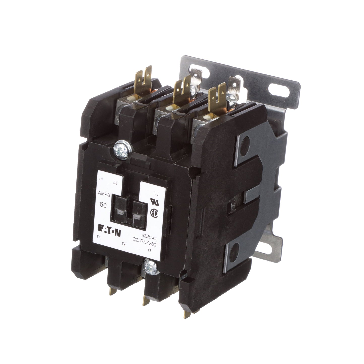 Eaton C25FNF360A Contactor | 3P 3PH 600V 60A 110V Coil C25 Series