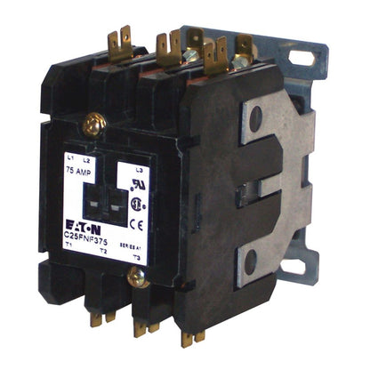 Cutler Hammer C25FNF375B Motor Control Contactor | 3P 3PH 600V 75A 208V Coil C25 Series