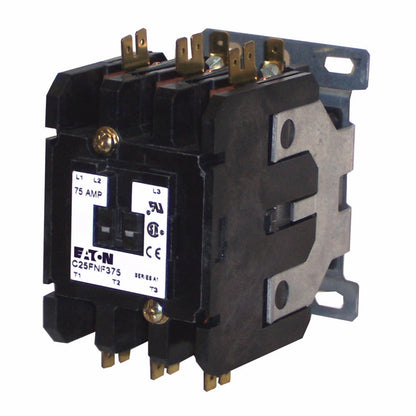 C25FNF375H Cutler Hammer C25 Series Contactor 600V 75A 277V Coil - Essential Electric Supply