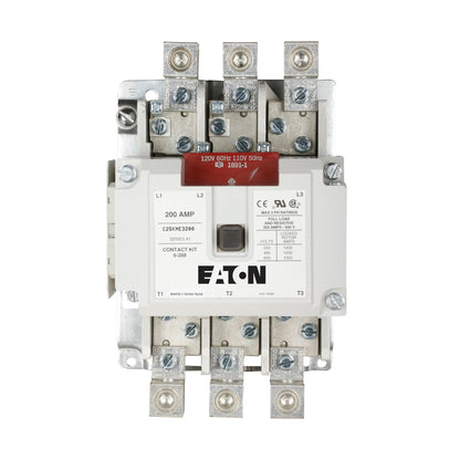 C25KNE3200A Cutler Hammer C25 Series Contactor 600V 200A 120V Coil - Essential Electric Supply