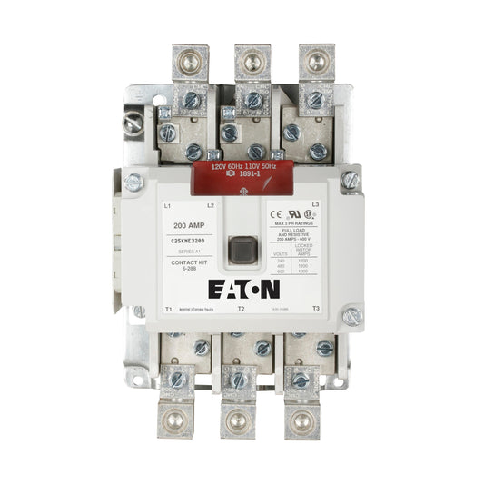 C25KNE3200A Cutler Hammer C25 Series Contactor 600V 200A 120V Coil - Essential Electric Supply