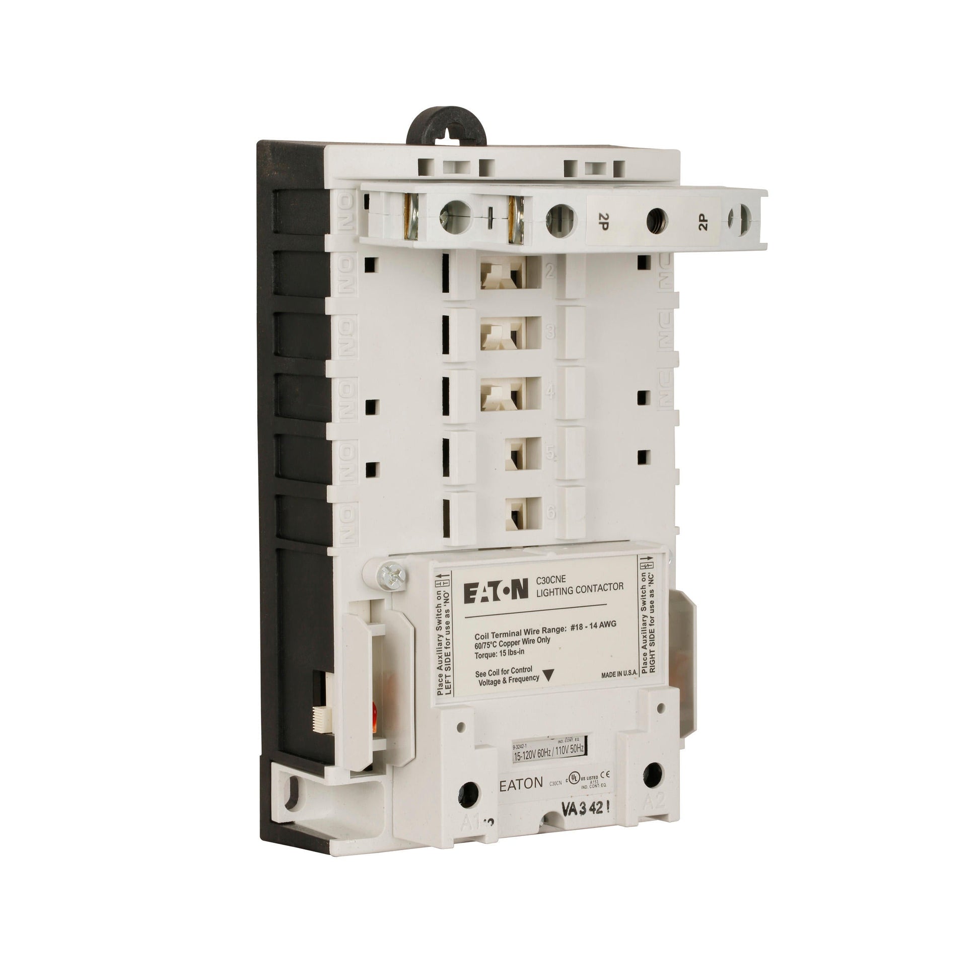 C30CNE20A0 Eaton C30CN Contactor 600V 30A 120V Coil - Essential Electric Supply