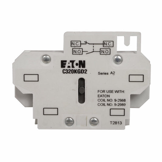 C320KGD2 Cutler Hammer DP Contactors Contactor And Motor Starter Auxiliaries - Essential Electric Supply