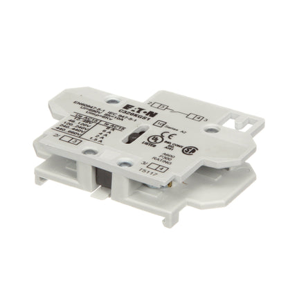 Cutler Hammer C320KGS1 Contactor And Motor Starter Auxiliary | 120/600 V AC 1NO Freedom Series