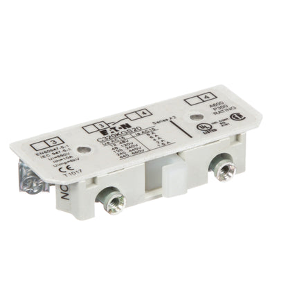 Cutler Hammer C320KGS20 Contactor And Motor Starter Auxiliary | 1NO Freedom Series