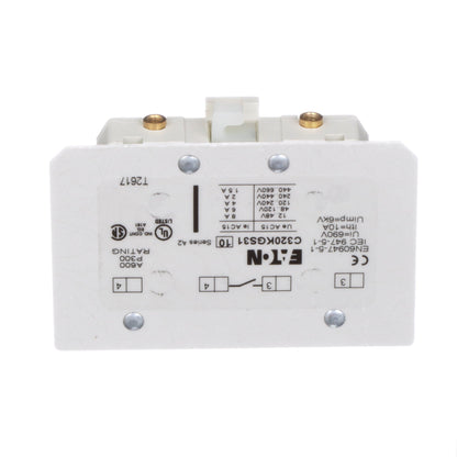 Cutler Hammer C320KGS31 Contactor And Motor Starter Auxiliary | 1NO Freedom Series