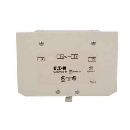C320KGS41 Cutler Hammer Freedom Series Contactor And Motor Starter Auxiliaries - Essential Electric Supply