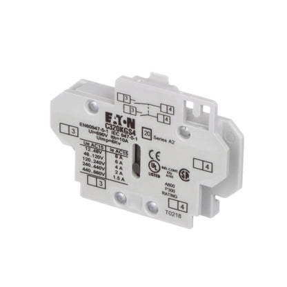 Cutler Hammer C320KGS4 Contactor And Motor Starter Auxiliary | 2NO Freedom Series