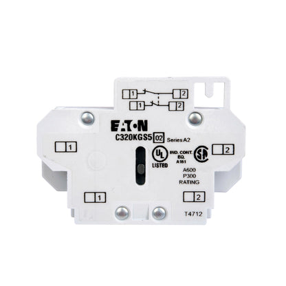C320KGS8 Cutler Hammer Freedom Series Contactor And Motor Starter Auxiliaries - Essential Electric Supply