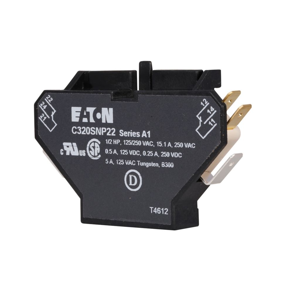 NULL C320SNP22 Contactor And Motor Starter Auxiliary | 600 V AC