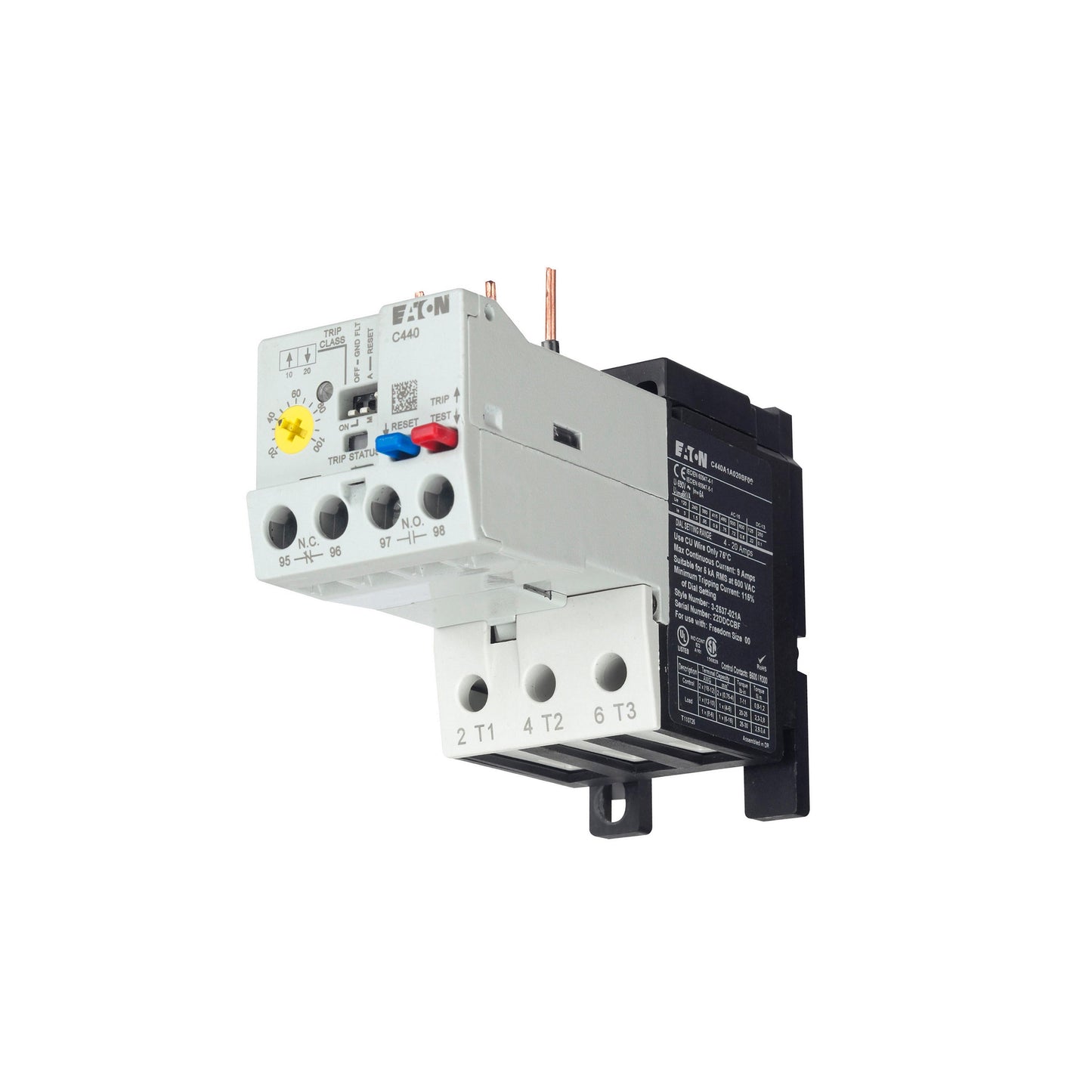 C440A1A005SF1 Overload Relay NEMA-1 - Essential Electric Supply