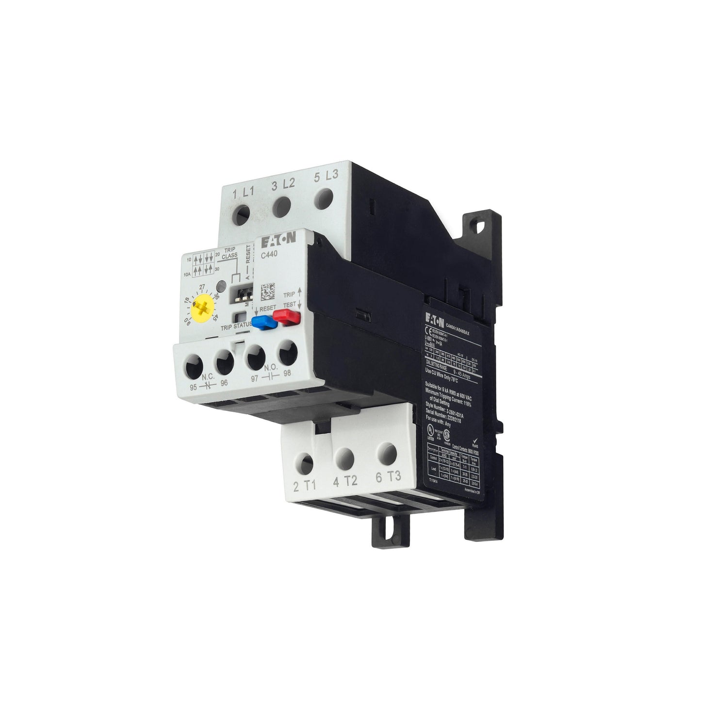 C440A2A1P6SF0 Eaton C440 Electronic Overload Relay - Essential Electric Supply