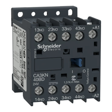 Square D CA3KN40GD Motor Control Part And Accessory Relays CA3K Series