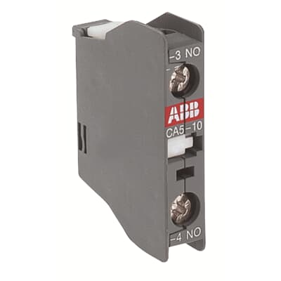 ABB CA5-10-AU Contactor And Motor Starter Auxiliary | Depth 32.5 mm X Height 47 mm X Width 11 mm