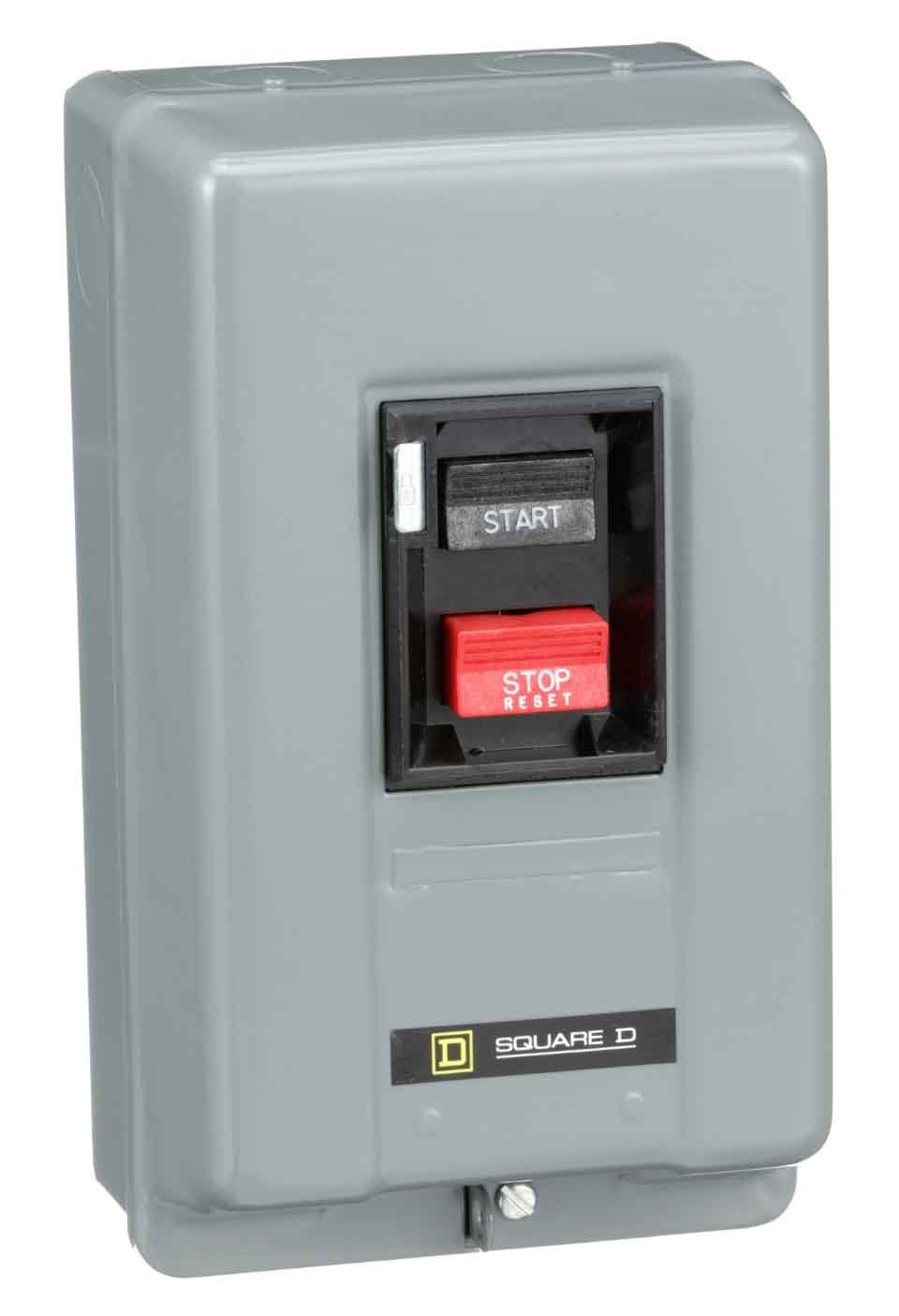 Square D 2510MBG2 Motor Starter | 600V 3 Phase 9A 3 Pole Class 2510