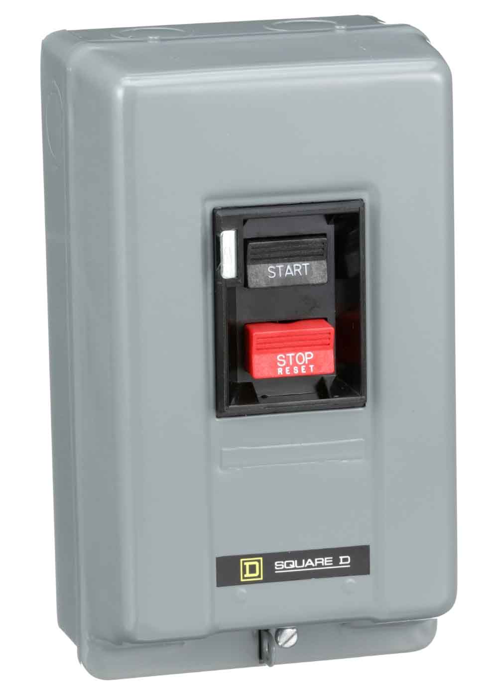 Square D 2510MCG1 Motor Starter | 600V 1 Phase 9A 2 Pole Class 2510