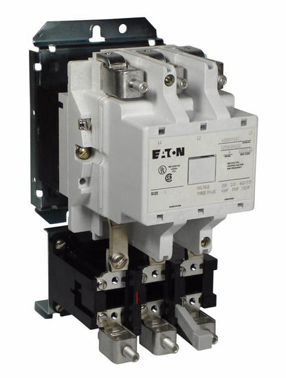 Eaton A200M5CAC Motor Starter 3 pole 3 phase 600V 270A 120V coil A200 Series