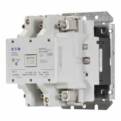 Eaton A201K3CX Magnetic Starter | 3P 3Ph 600V 90A 480VAC Coil A201