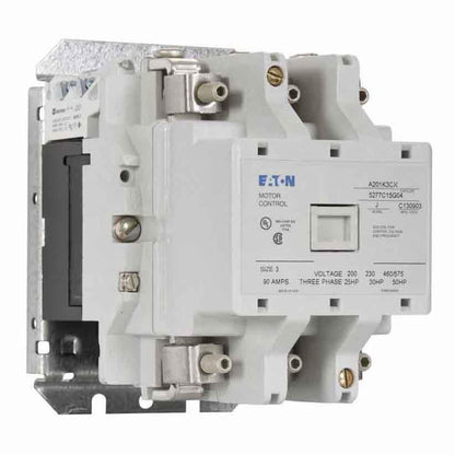 Eaton A201K3CX Magnetic Starter | 3P 3Ph 600V 90A 480VAC Coil A201
