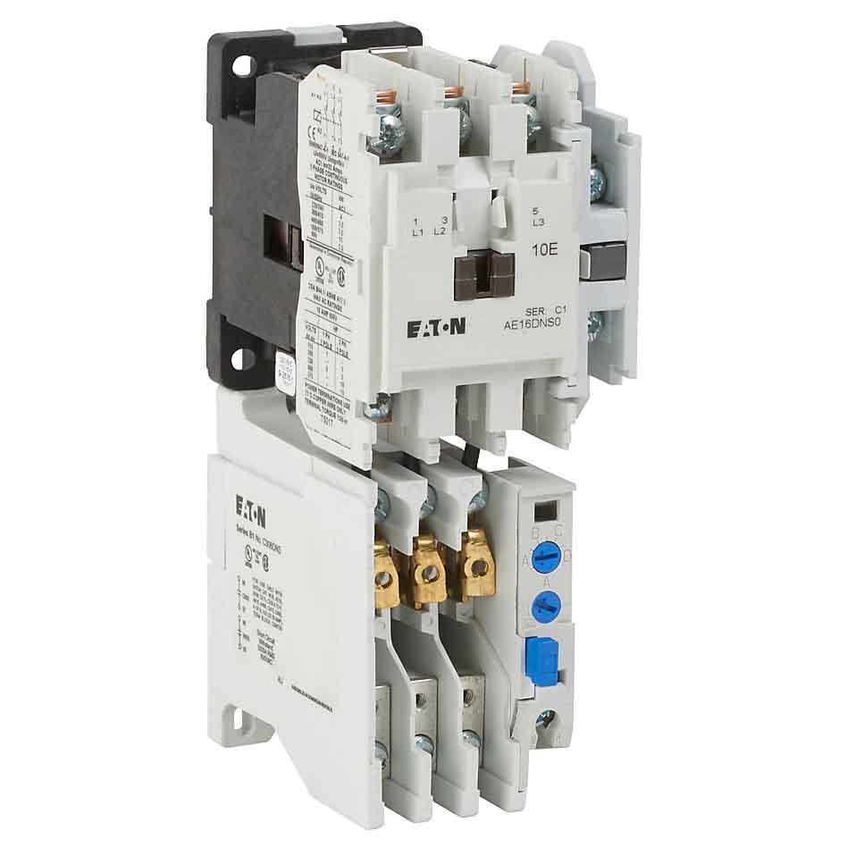 Eaton AE16DNS0AC Motor Starter | 3P 3Ph 600V 18A 110V Coil Freedom Series