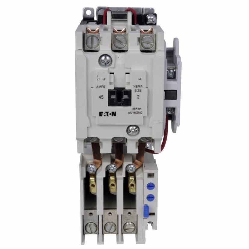 Eaton AN16GN0CB Motor Starter 3 pole 3 phase 600V 45A 240V coil Freedom AN16