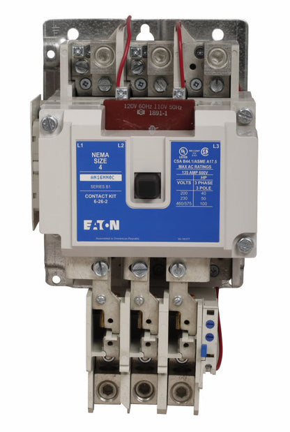 Eaton AN16NN0C Motor Starter 3 pole 135A 600V Size 4 Freedom AN16