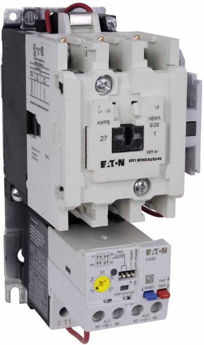 Cutler Hammer AN19DN0A5E045 Motor Starter | 3 pole 3 phase 600V 27A Freedom Series
