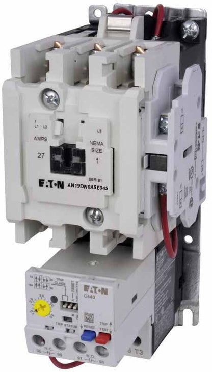 Cutler Hammer AN19DN0A5E045 Motor Starter | 3 pole 3 phase 600V 27A Freedom Series