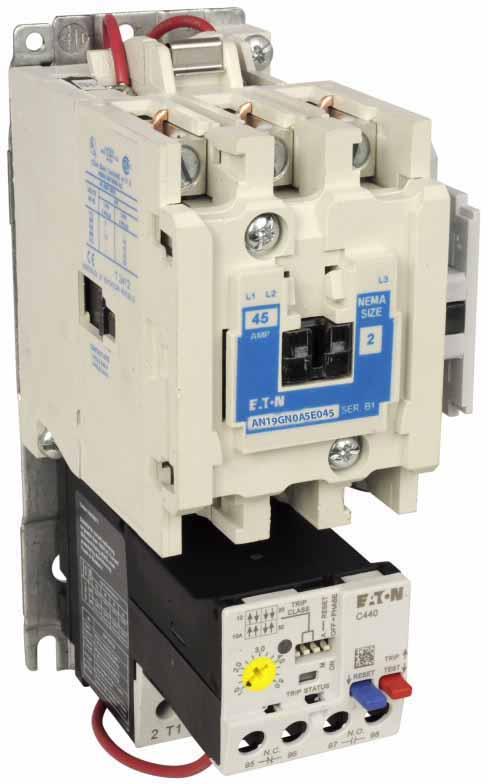 Cutler Hammer AN19GN0A5E045 Motor Starter | 3P 3PH 600V 45A 120V coil Freedom Series