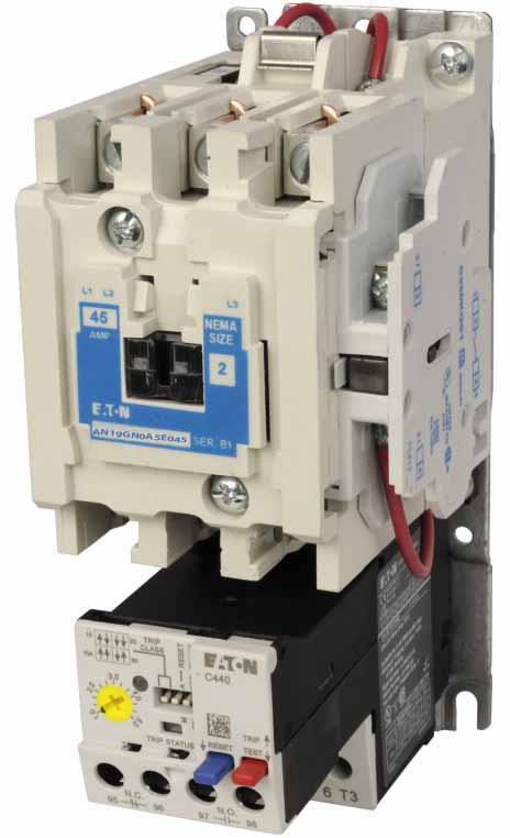 Cutler Hammer AN19GN0A5E045 Motor Starter | 3P 3PH 600V 45A 120V coil Freedom Series