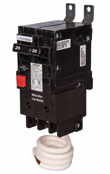 Siemens BE220H Circuit Breaker | 120/240V 20A 2P 22kA@240V Bolt-on BL Series