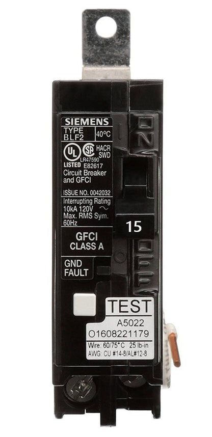Siemens BF115AH Circuit Breaker | BL Series BLHF2 120V 15A