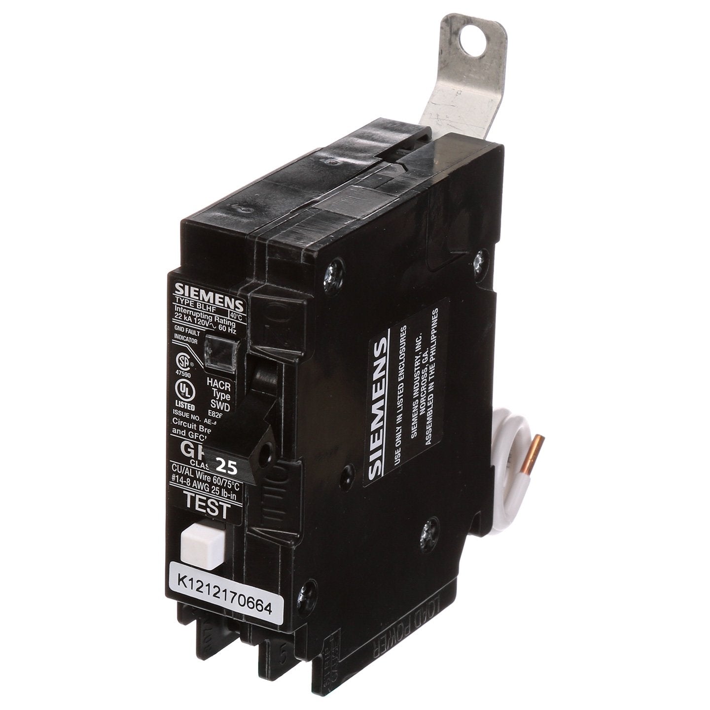 Siemens BF125A Circuit Breaker | BL Series BLF2 120V 25A