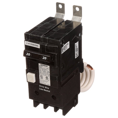 Siemens BF220 Circuit Breaker | 240V 20A 2P 10kA@240V Bolt-On BL Series