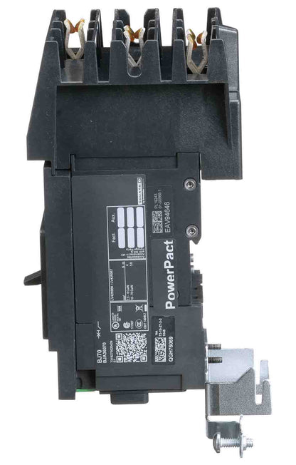 Schneider Electric BJA36070 Circuit Breaker | 600V 70A 3P 65kA@480V I-Line Style Plug-In Powerpact