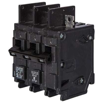 Siemens BQ3B060 Molded Case Circuit Breaker | 240V 60A 3P 10kA@240V Bolt-on BQ Series