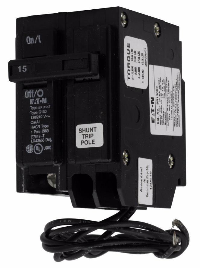 Cutler Hammer BR115ST Circuit Breaker | BR Series BR 240V 15A