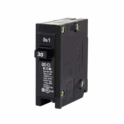 Eaton BR130 Circuit Breaker | 7V 30A 1P 10kA@120V Plug-In BR Series