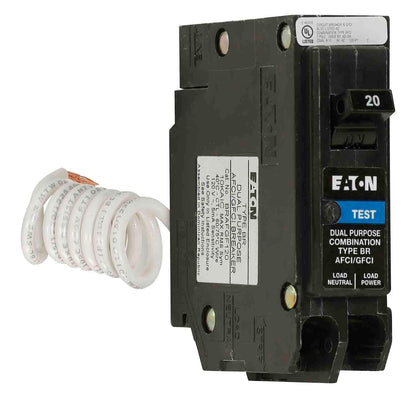Eaton BRAFGF120 Circuit Breaker | BR Series BRAFGF 120V 20A