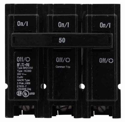 Cutler Hammer BRH350 Circuit Breaker | BR Series BRH 240V 50A