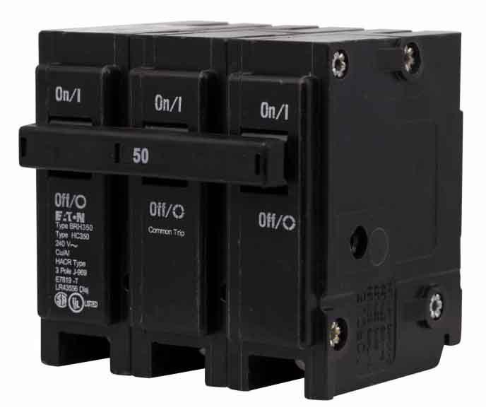 Cutler Hammer BRH350 Circuit Breaker | BR Series BRH 240V 50A
