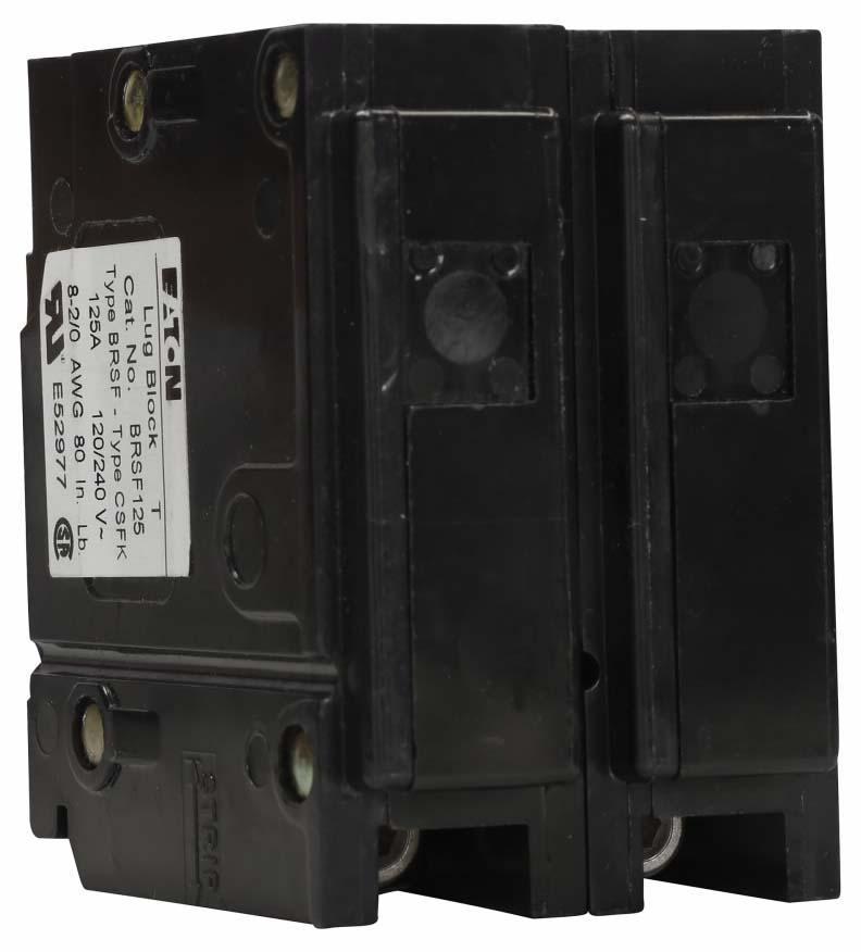 Cutler Hammer BRSF125 Circuit Breaker Lug Terminal Kit BRSF
