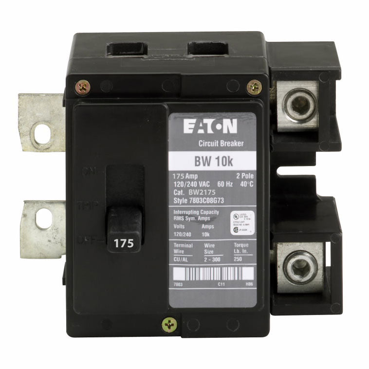 Cutler Hammer BW2175 Circuit Breaker | BW Series BW 240V 175A